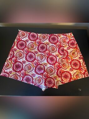 Vibrant Pink Floral Bandana Scarf - new without tags